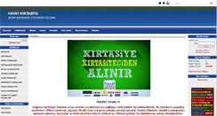 Desktop Screenshot of hayatkirtasiye.com